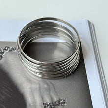 Cargar imagen en el visor de la galería, PULSERA SEMANARIO PLATEADO